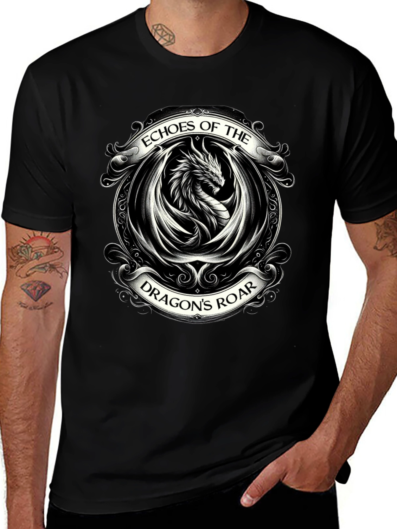 Echoes of the Dragons Roar Graphic Tee