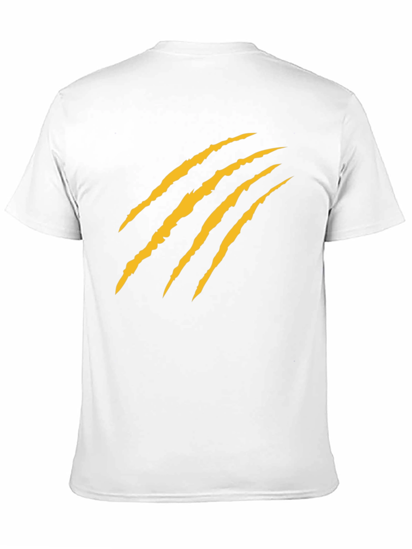 Claw Mark Graphic T-Shirt - Black Cotton Tee
