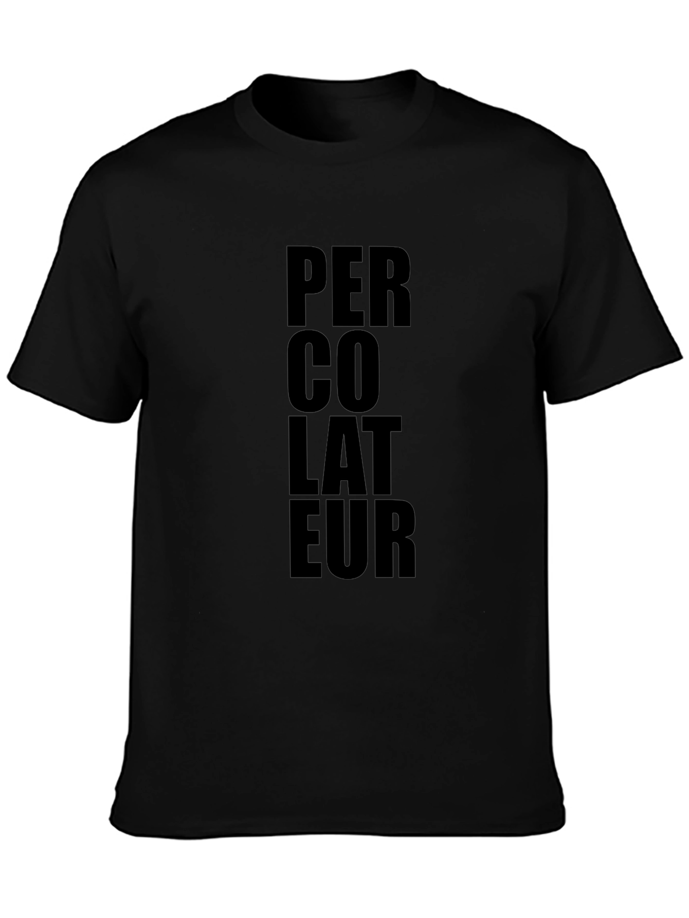 Percolateur Graphic Black T-Shirt