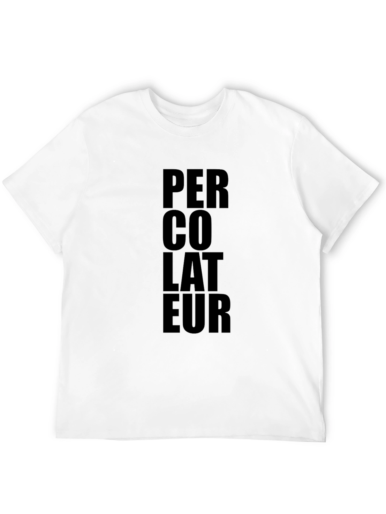 Percolateur Graphic Black T-Shirt