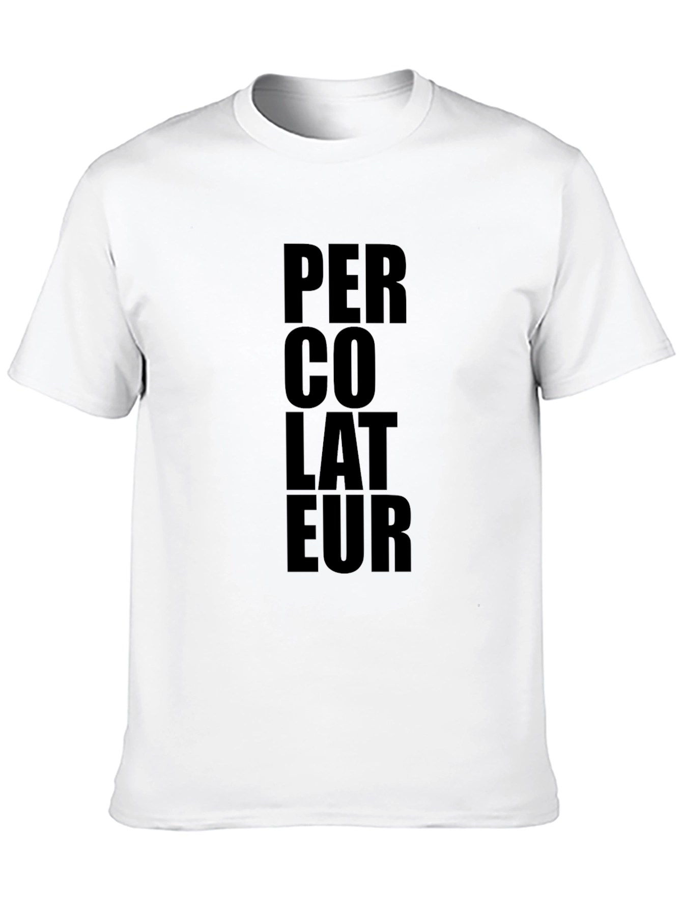 Percolateur Graphic Black T-Shirt
