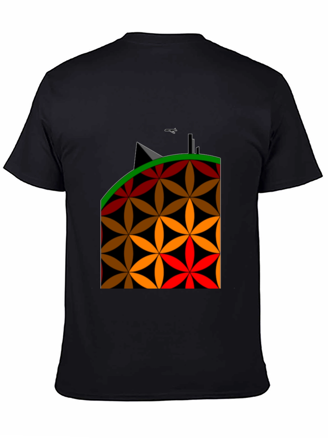 Geometric Flower Power T-Shirt