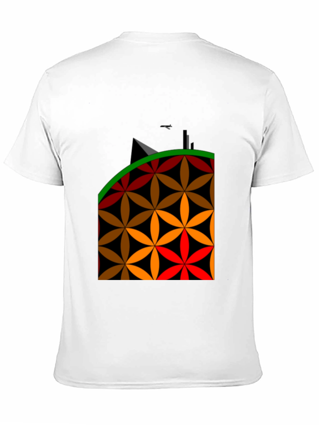 Geometric Flower Power T-Shirt