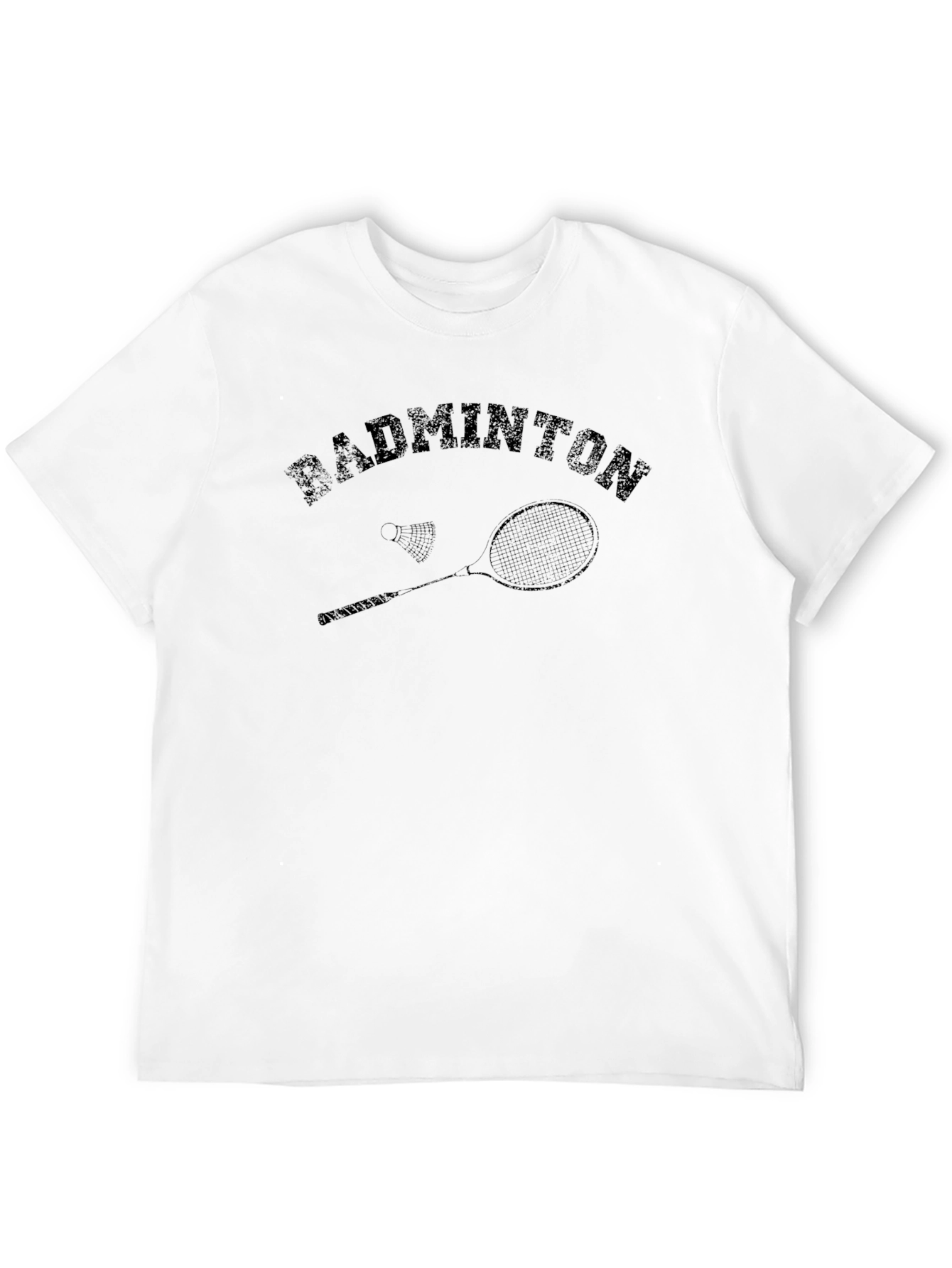 Badminton Racket Graphic T-Shirt