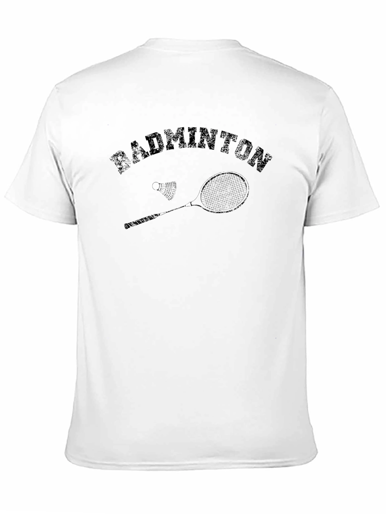 Badminton Racket Graphic T-Shirt