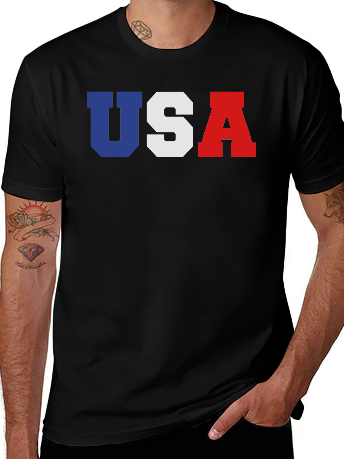 USA Patriotic T-Shirt - American Pride Tee