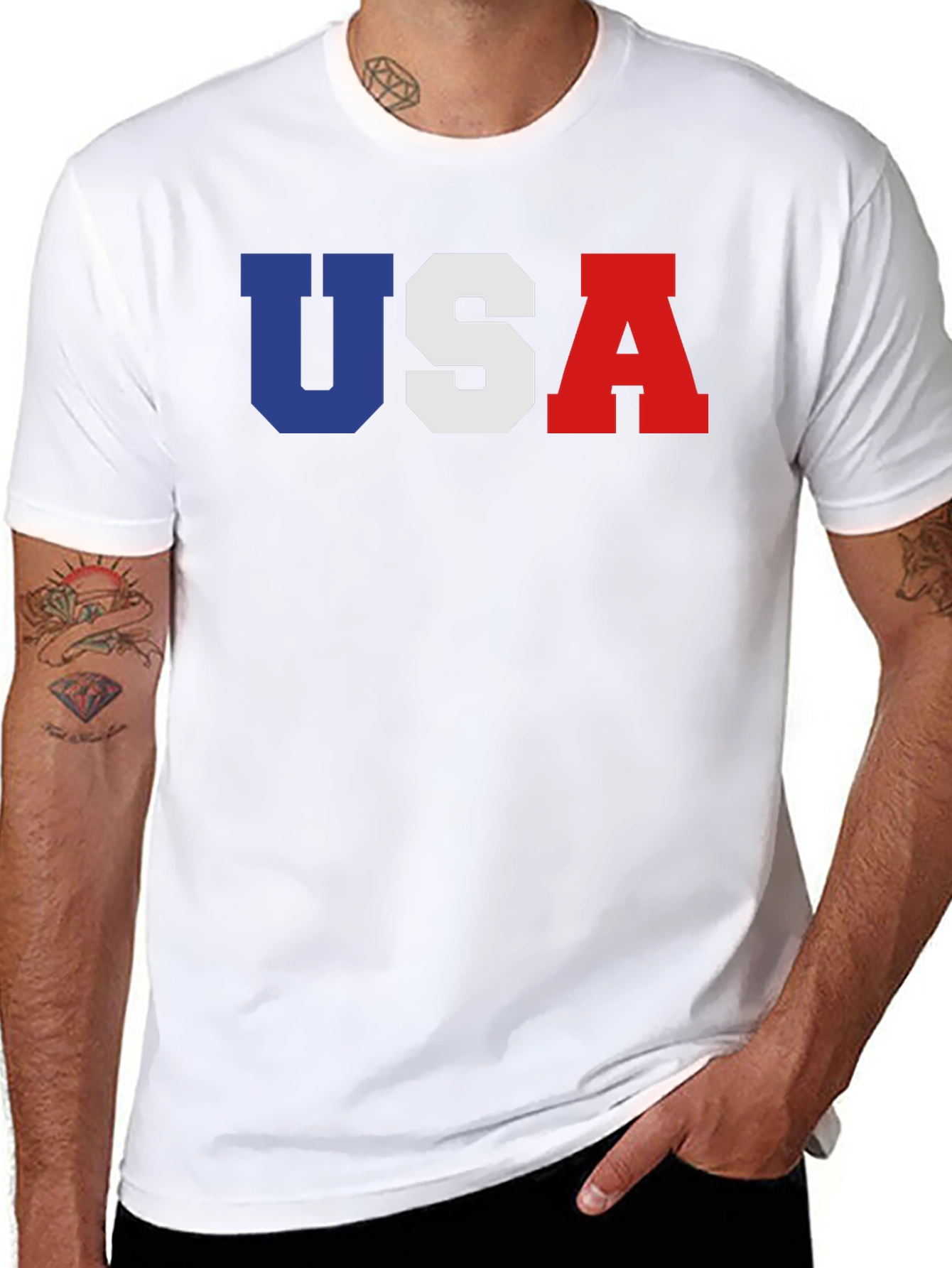 USA Patriotic T-Shirt - American Pride Tee