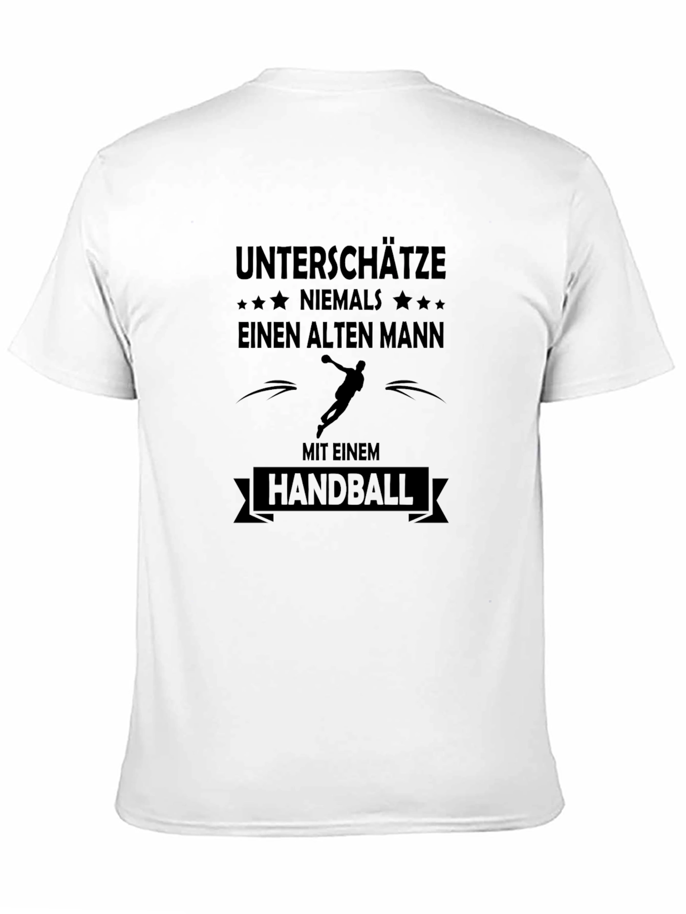 Unterschätze Niemals T-Shirt Handball Design