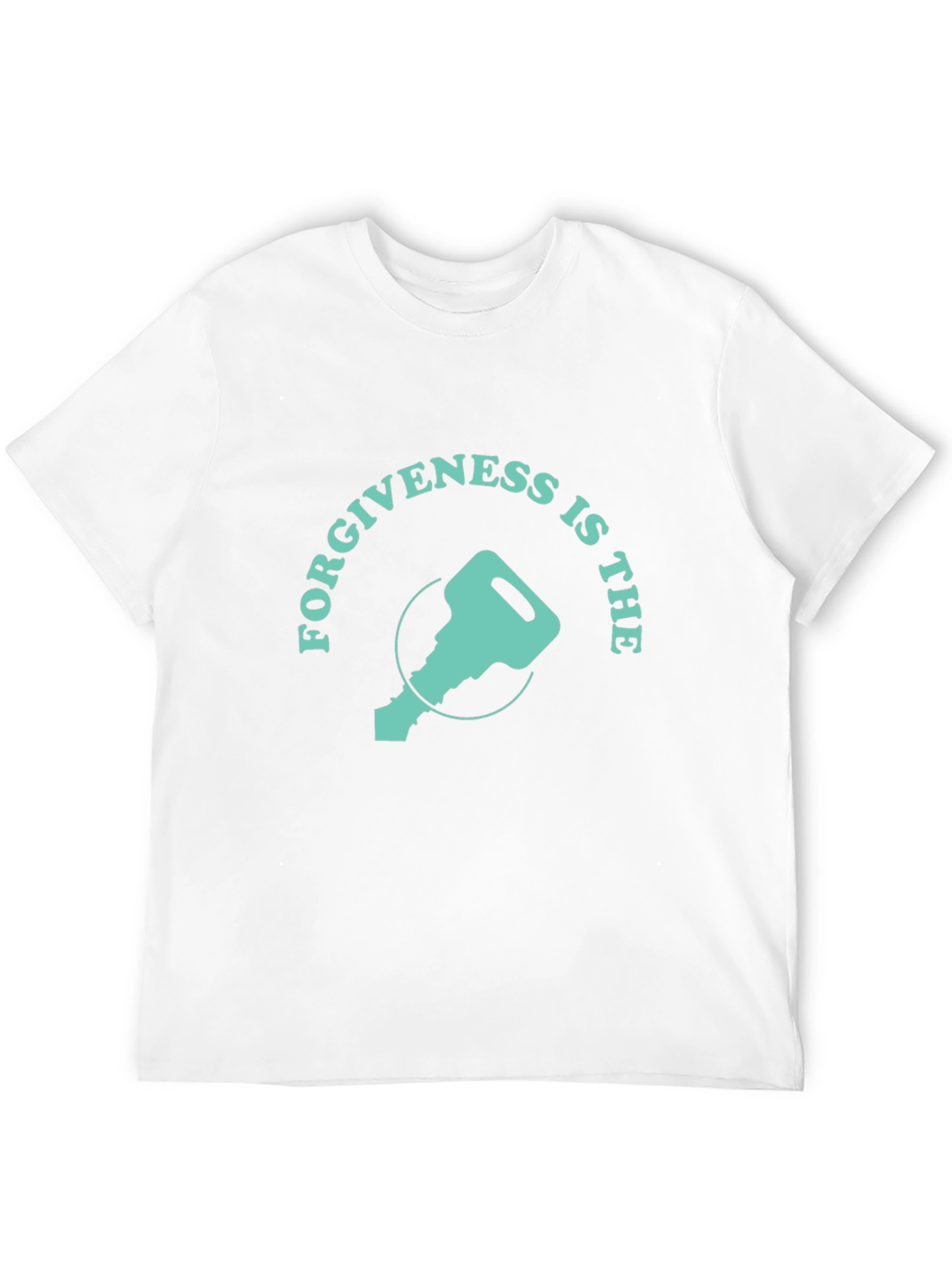 Forgiveness Key Graphic T-Shirt - Inspiring Design