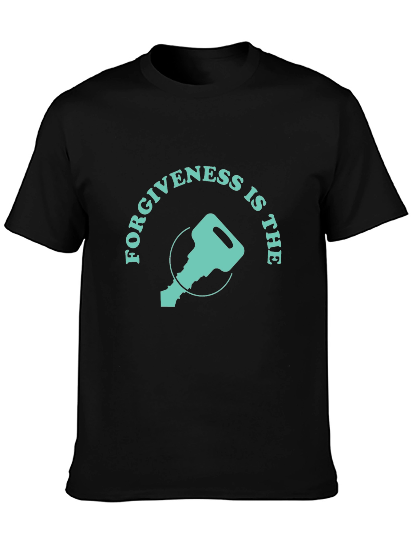 Forgiveness Key Graphic T-Shirt - Inspiring Design