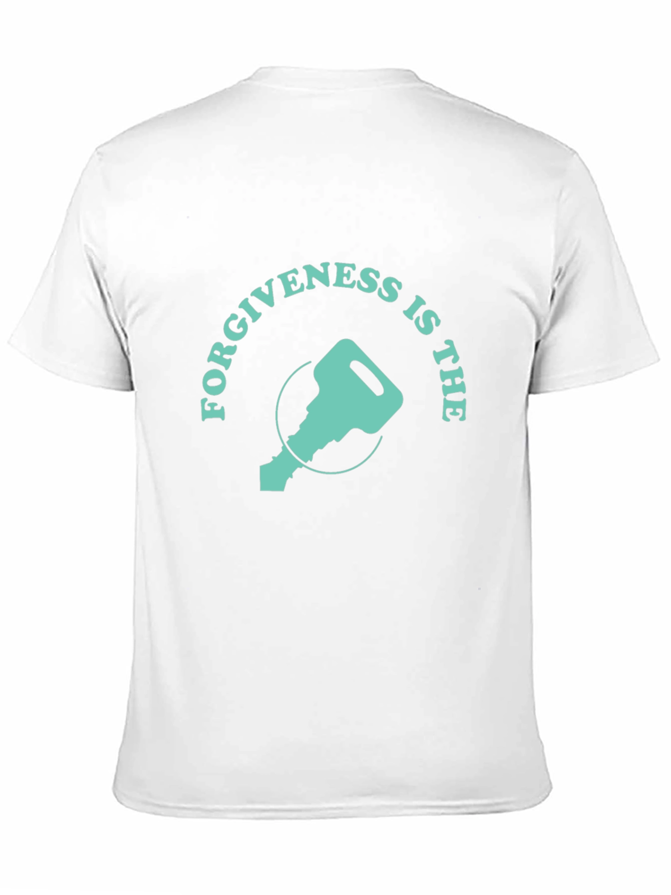 Forgiveness Key Graphic T-Shirt - Inspiring Design