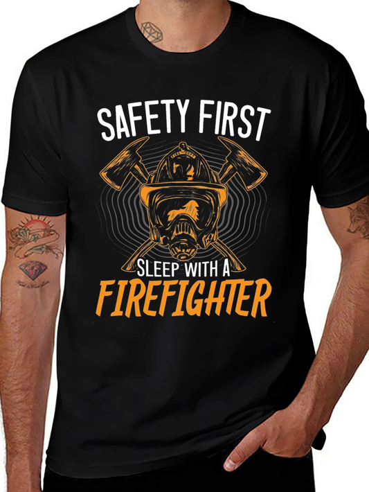 Safety First Firefighter T-Shirt