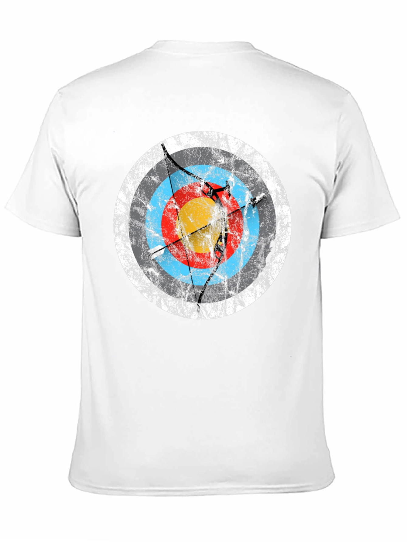 Archery Target Graphic Tee - Black