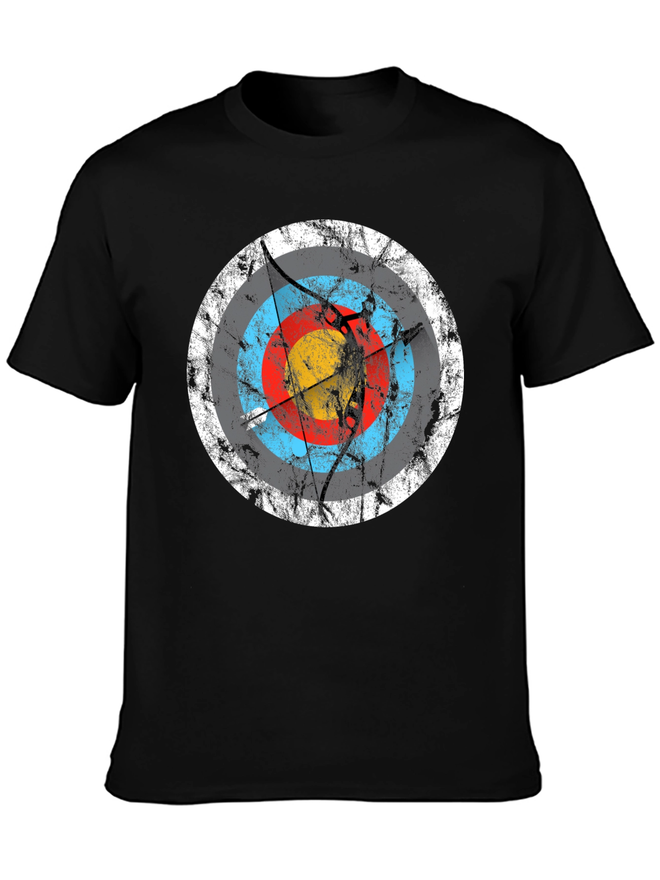 Archery Target Graphic Tee - Black