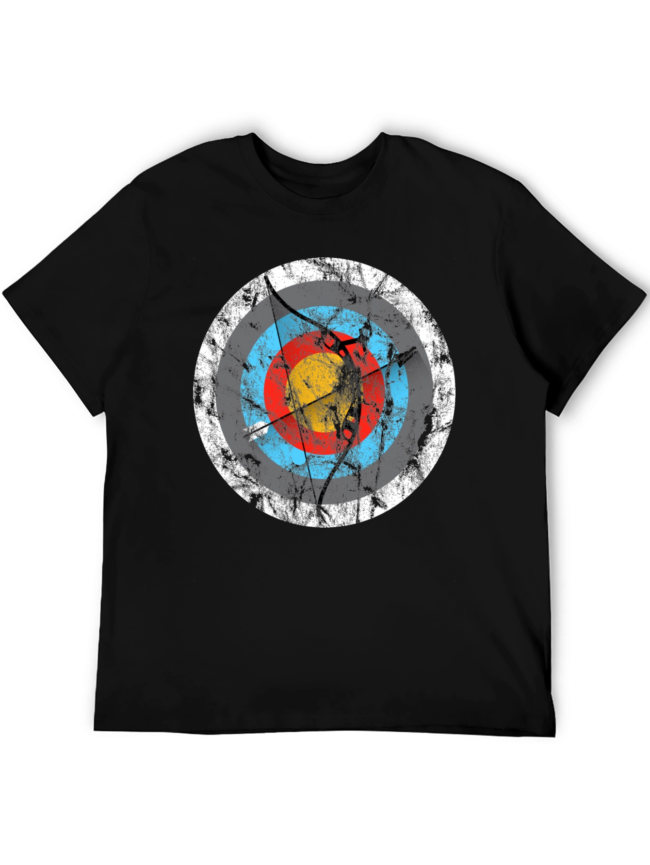 Archery Target Graphic Tee - Black