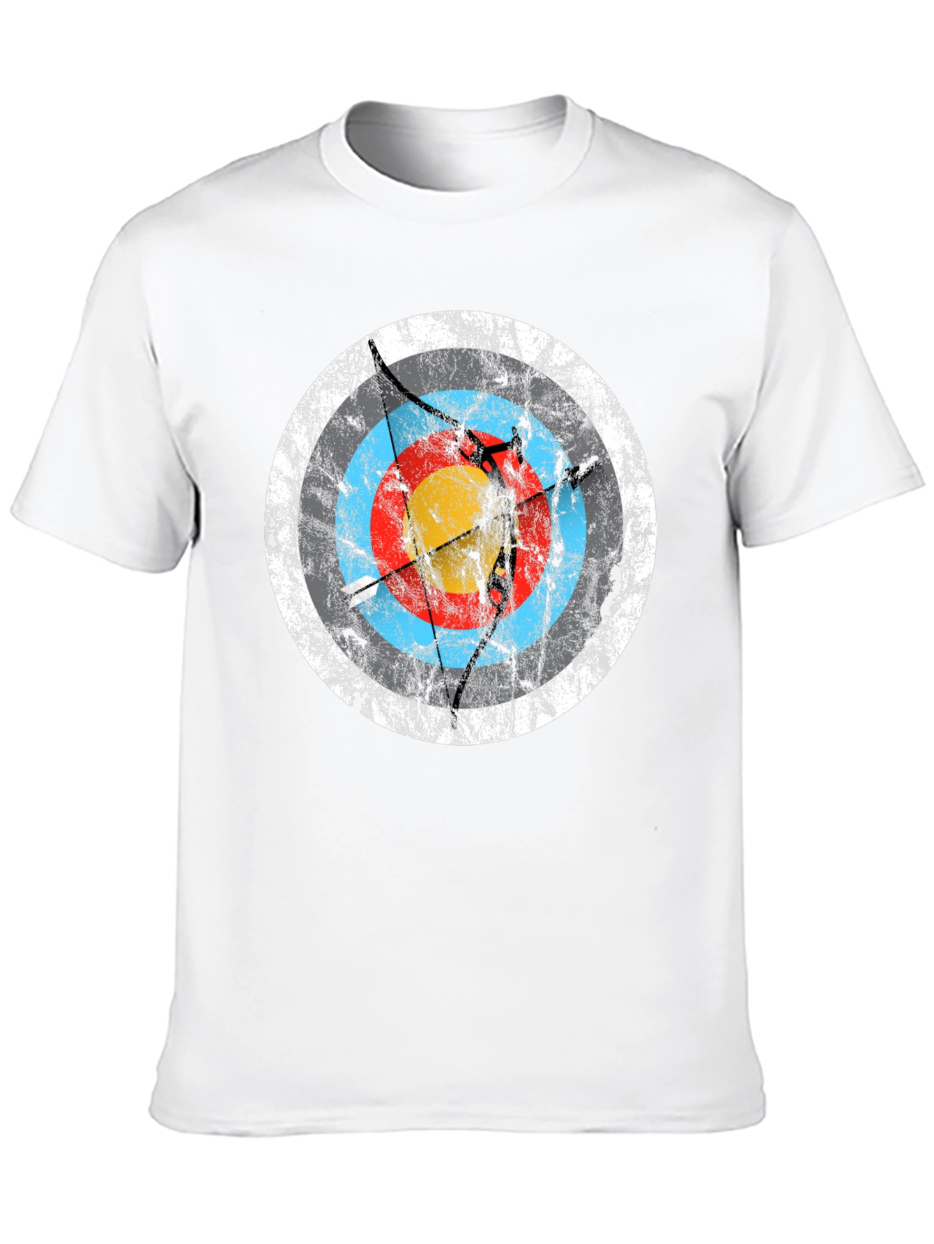 Archery Target Graphic Tee - Black