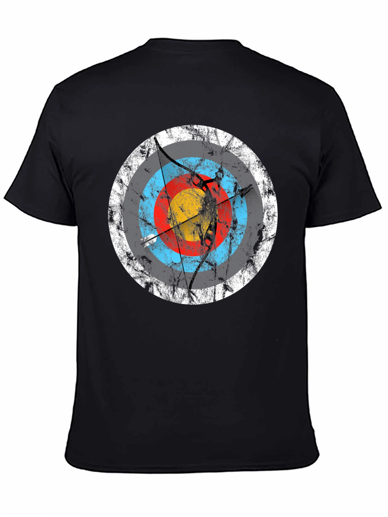 Archery Target Graphic Tee - Black