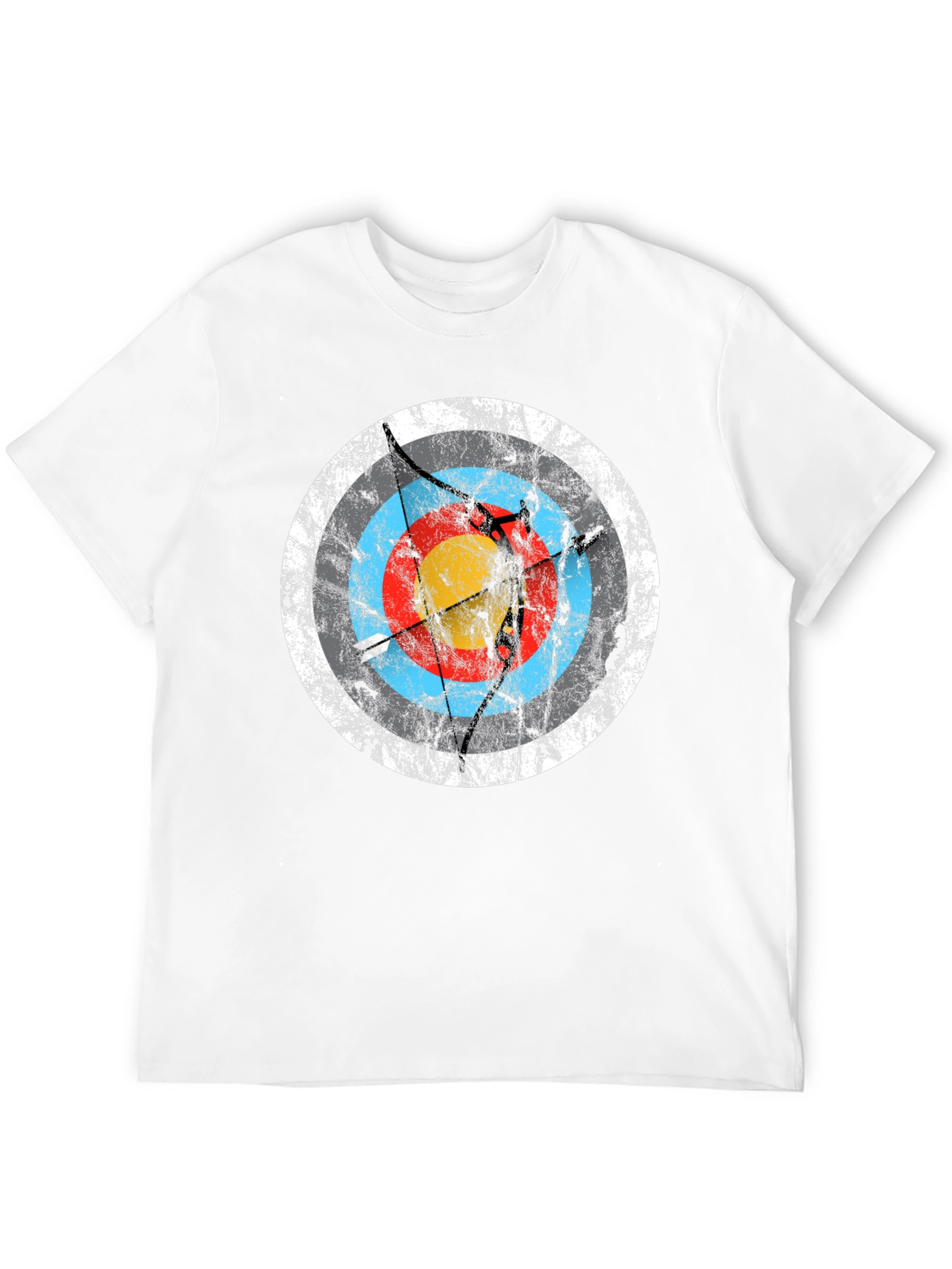 Archery Target Graphic Tee - Black