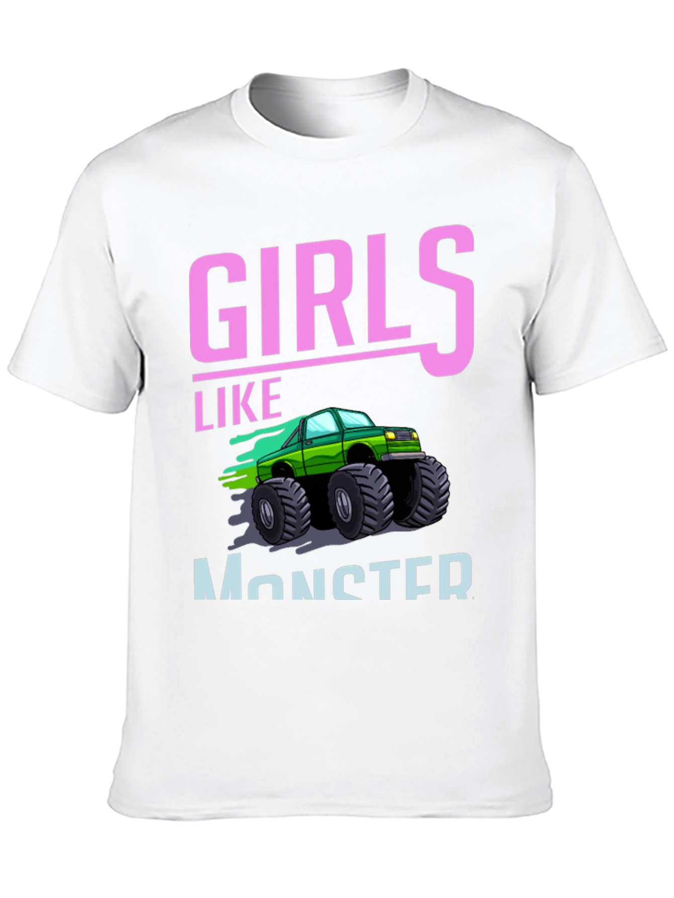 Girls Like Monster Trucks Graphic Tee