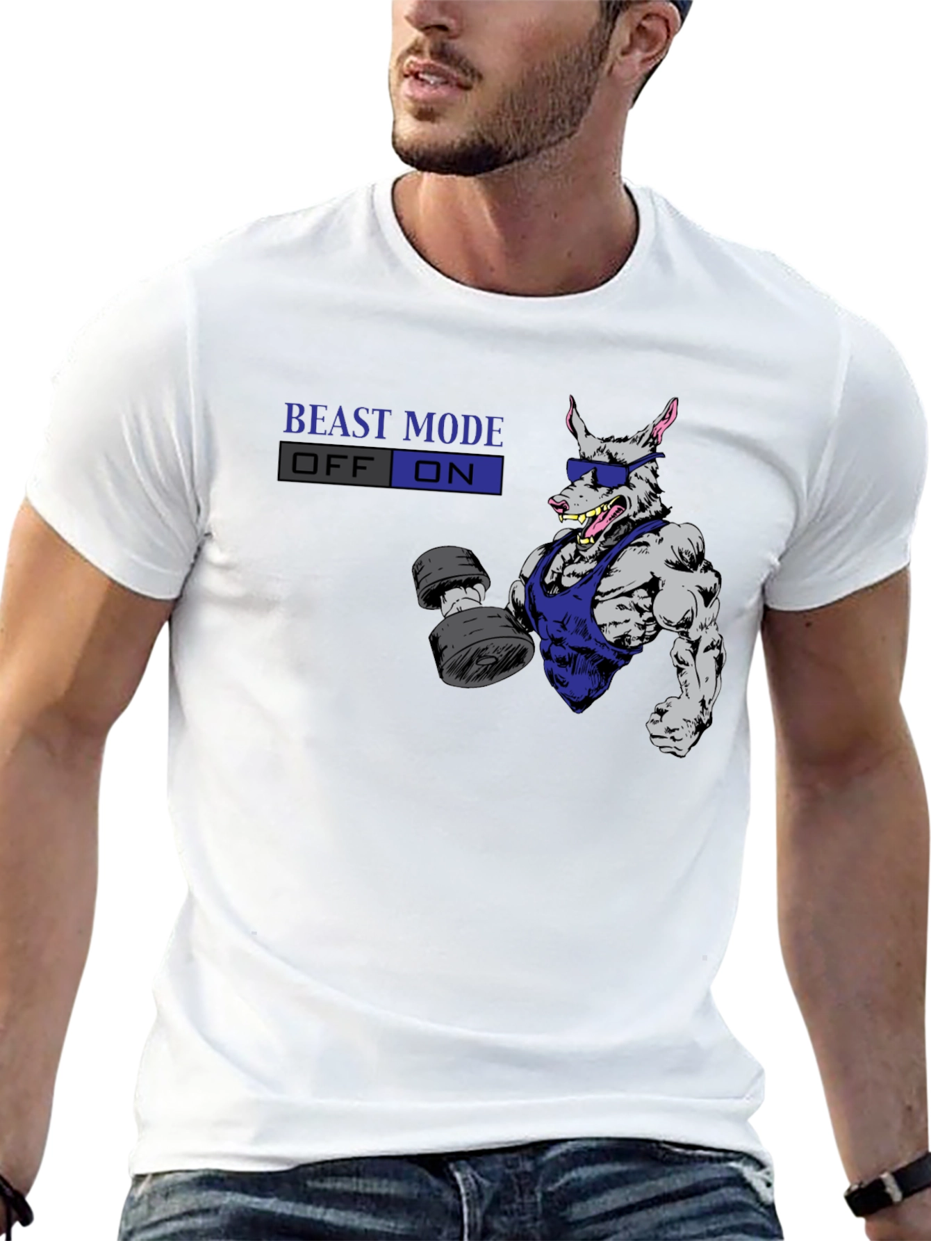 Beast Mode On Graphic T-Shirt