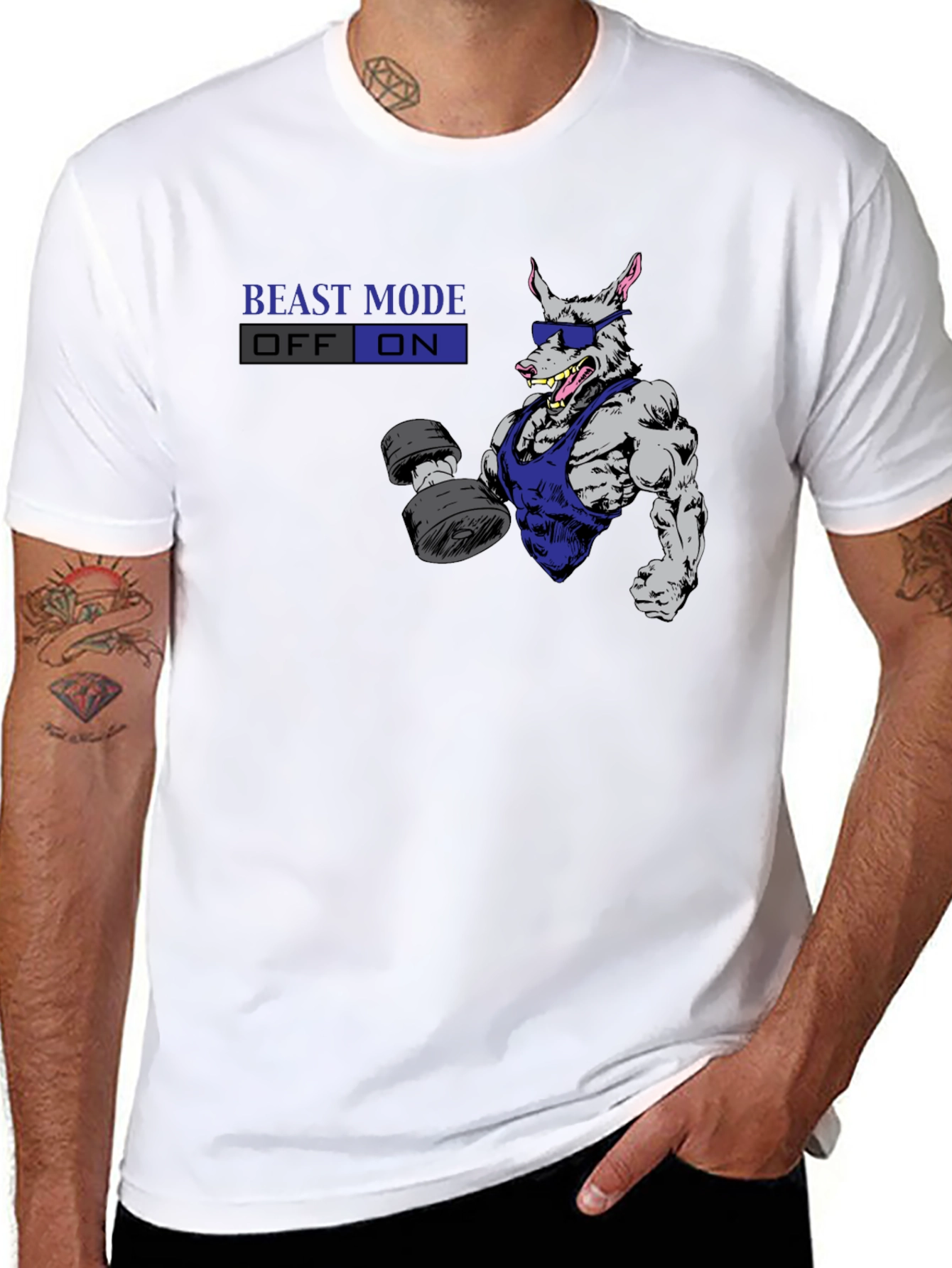 Beast Mode On Graphic T-Shirt