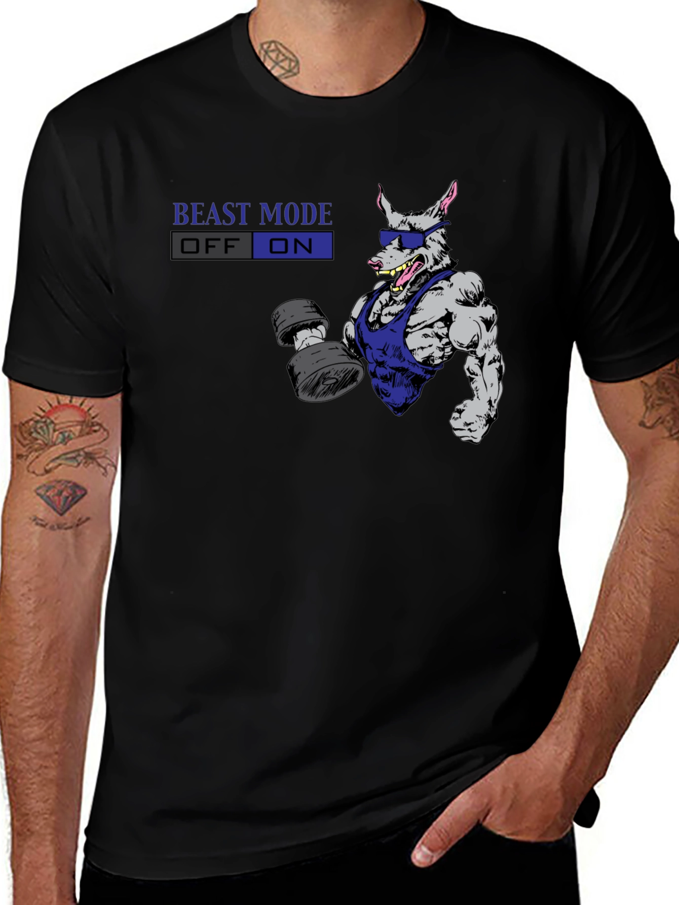 Beast Mode On Graphic T-Shirt