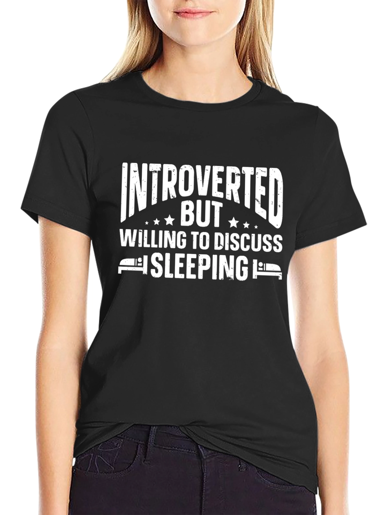 Introverted Sleeping T-Shirt