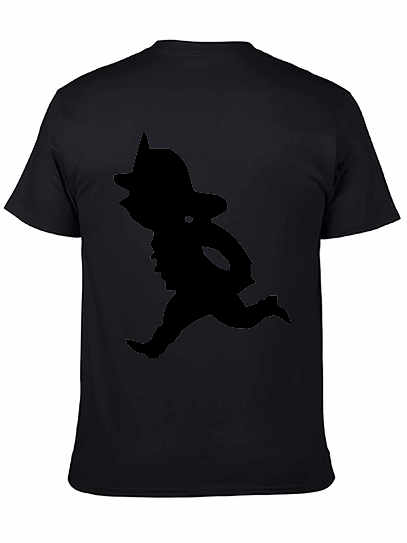 Silhouette Cowboy Black T-Shirt