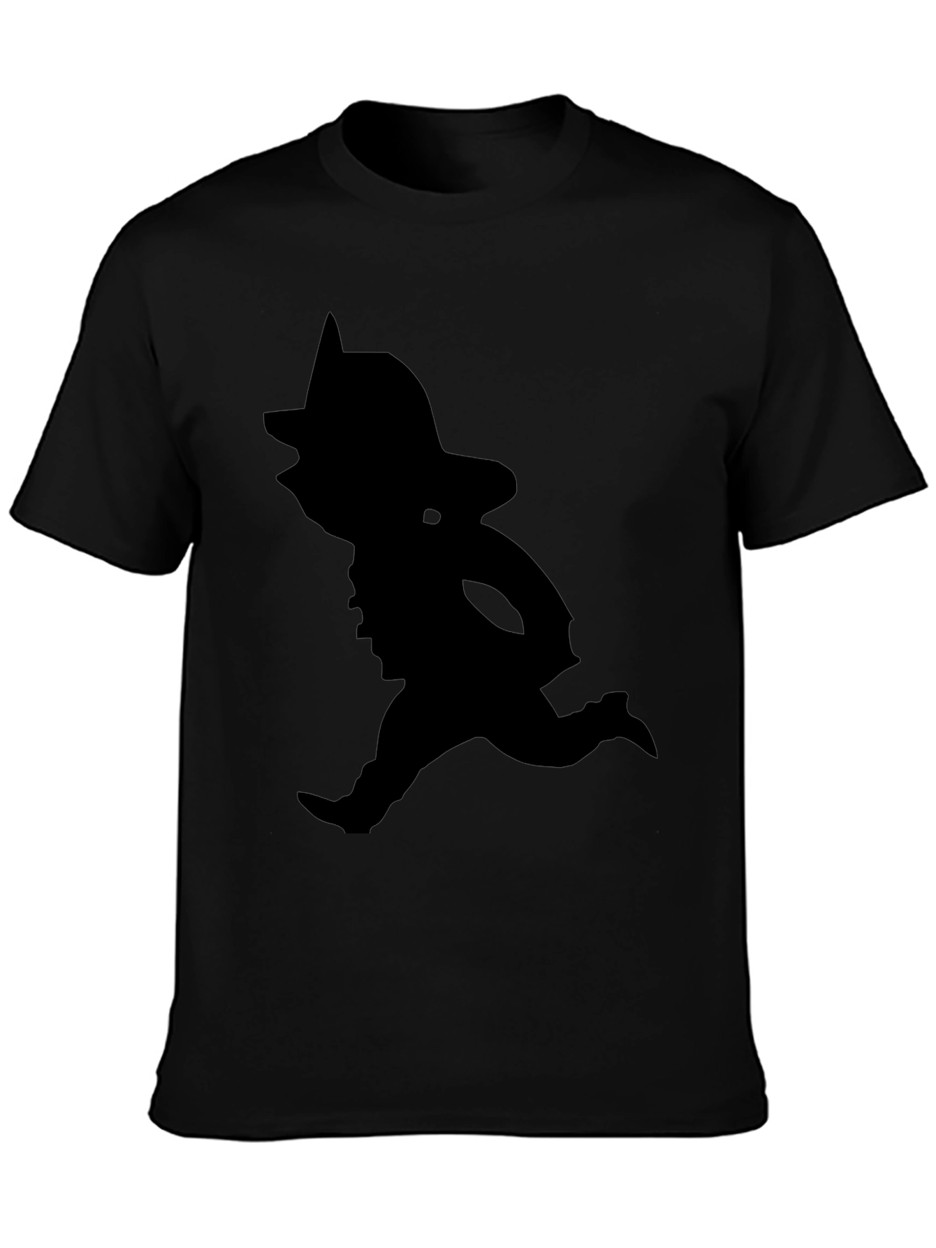 Silhouette Cowboy Black T-Shirt
