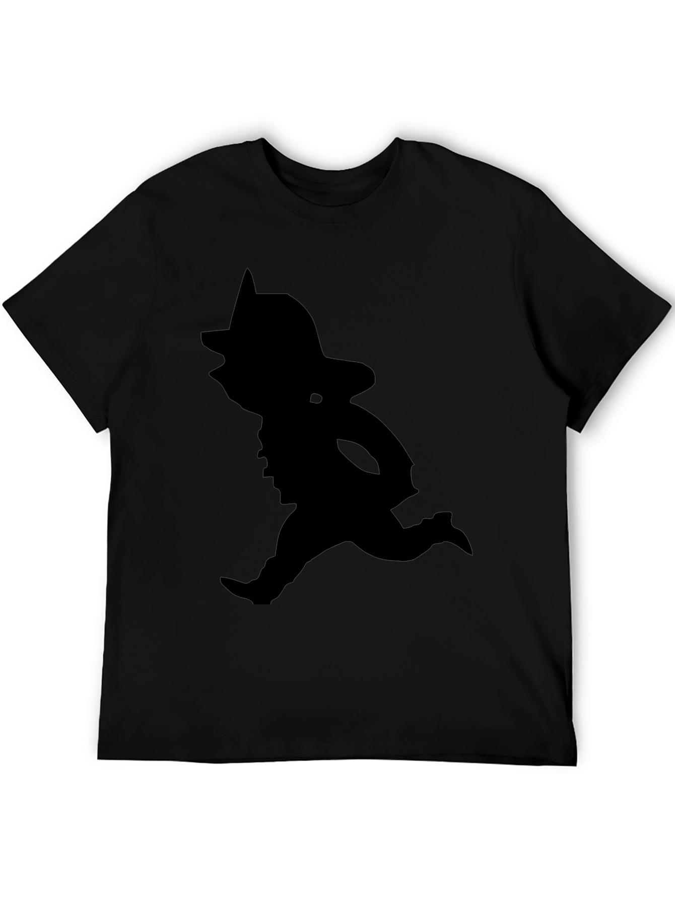 Silhouette Cowboy Black T-Shirt