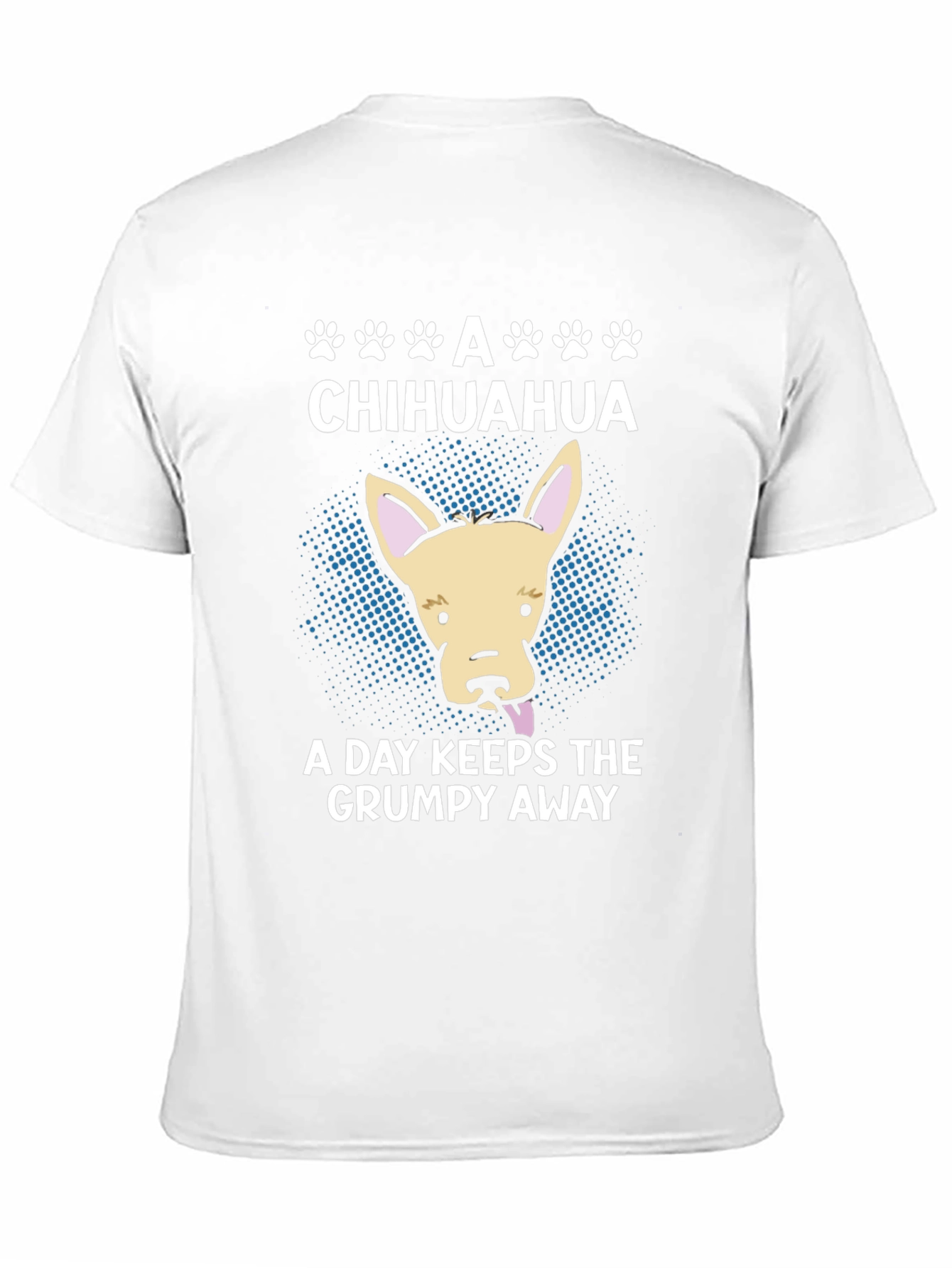 Chihuahua Grumpy Away Graphic Tee