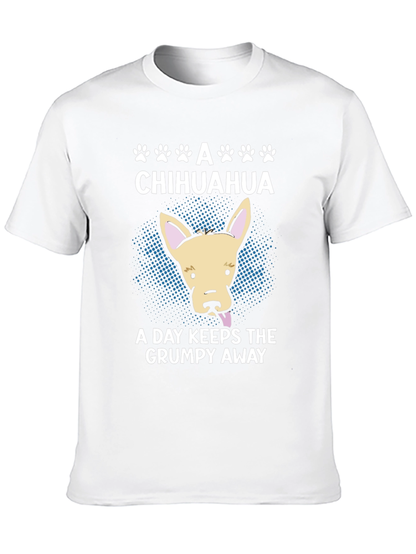 Chihuahua Grumpy Away Graphic Tee