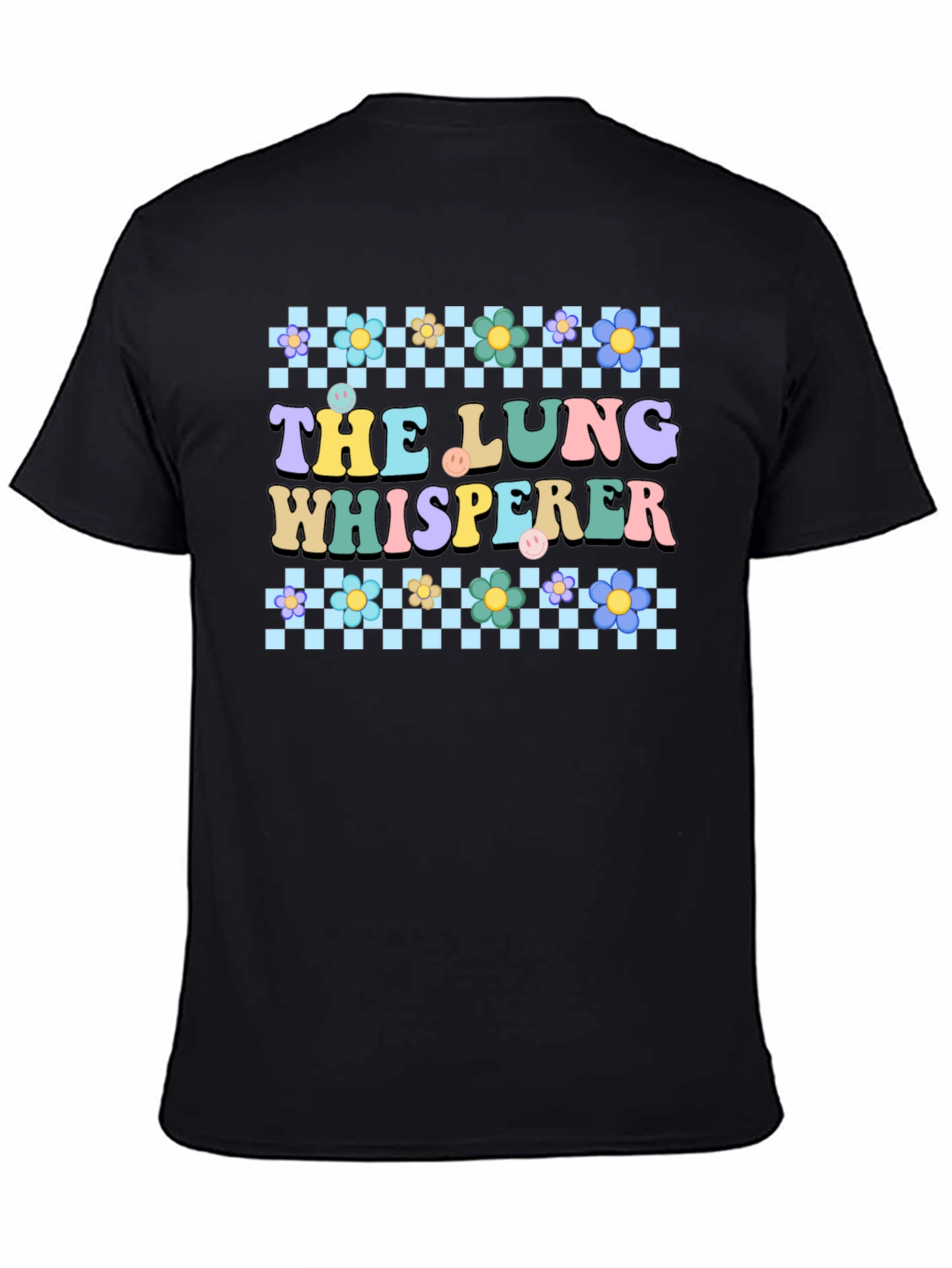 Lung Whisperer Retro Floral T-Shirt