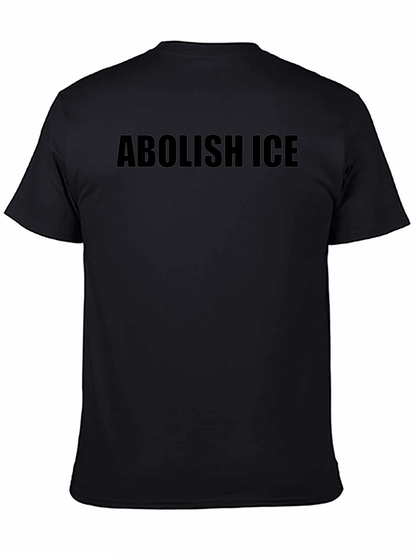 Abolish ICE Black Graphic Tee
