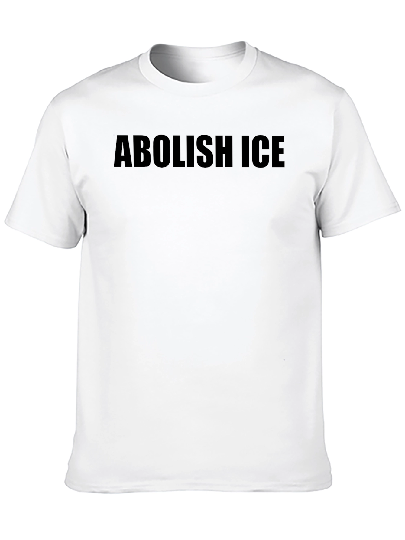 Abolish ICE Black Graphic Tee