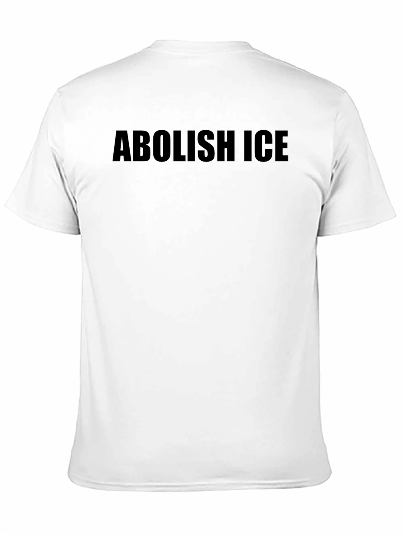 Abolish ICE Black Graphic Tee