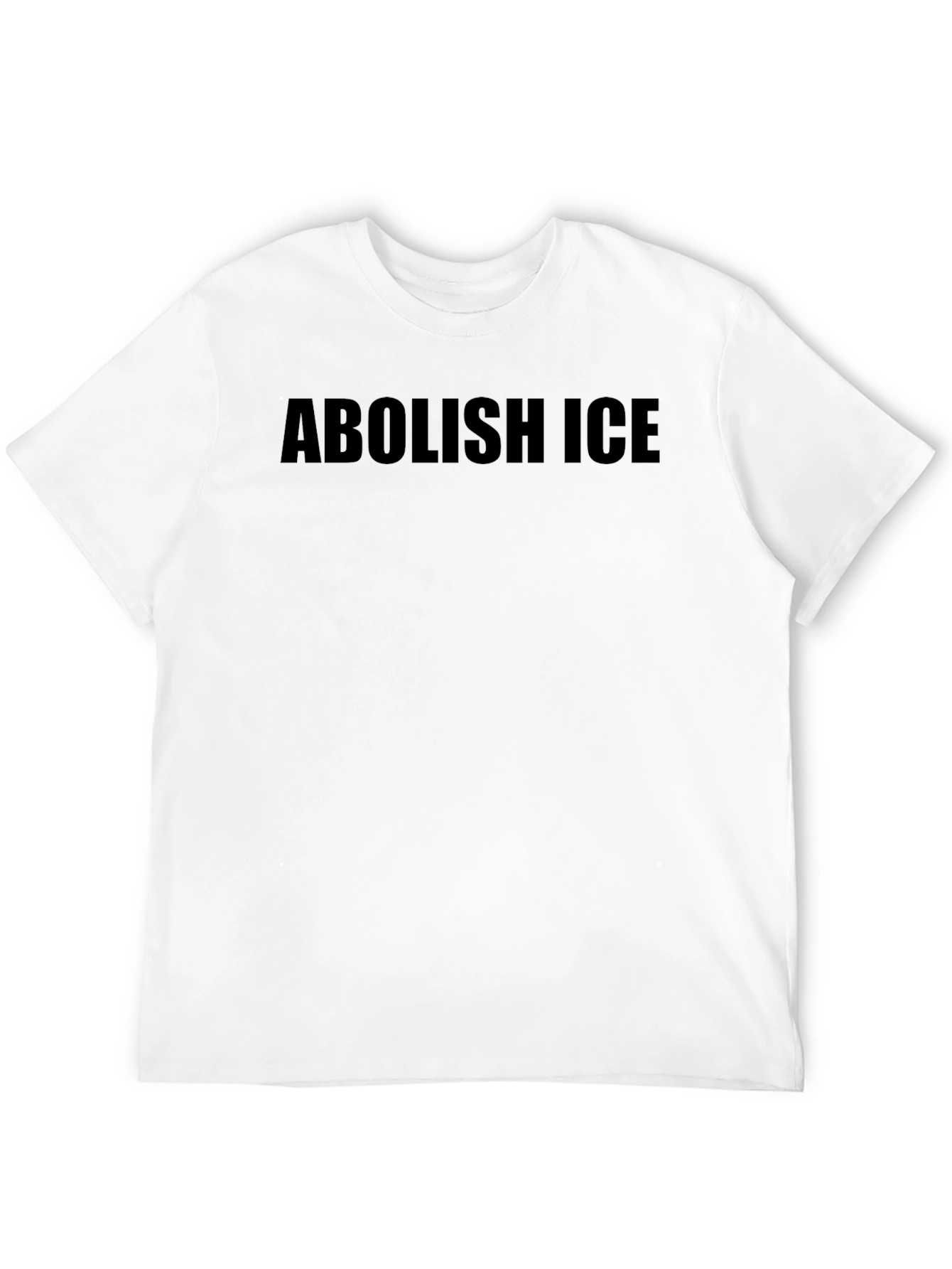 Abolish ICE Black Graphic Tee