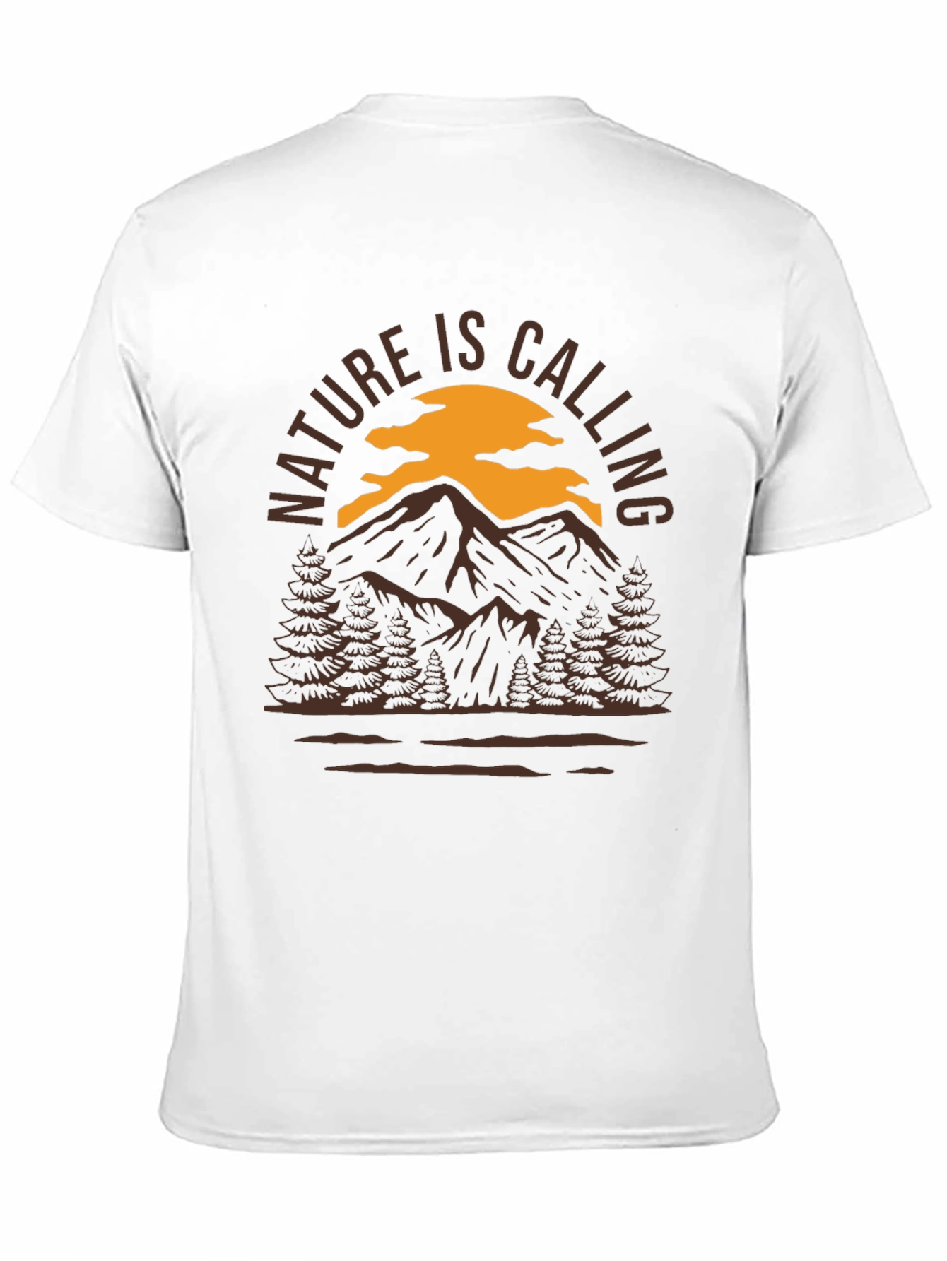 Nature is Calling Tee - Mountain Adventure Shirt