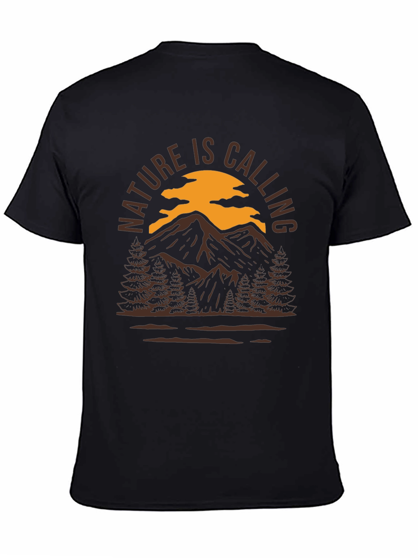 Nature is Calling Tee - Mountain Adventure Shirt