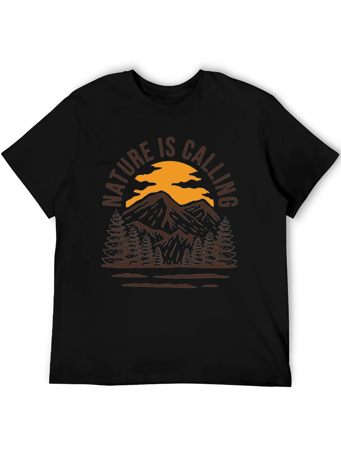 Nature is Calling Tee - Mountain Adventure Shirt