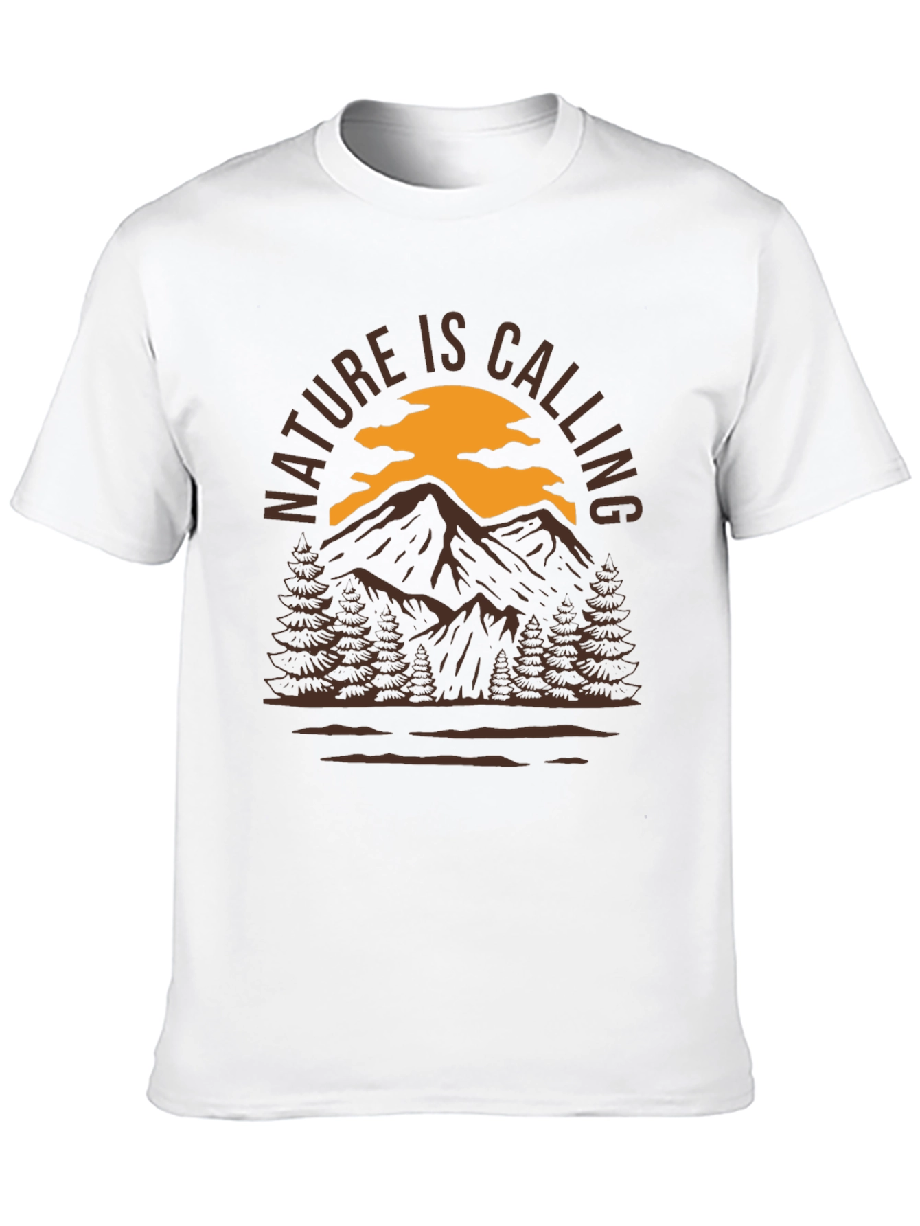 Nature is Calling Tee - Mountain Adventure Shirt