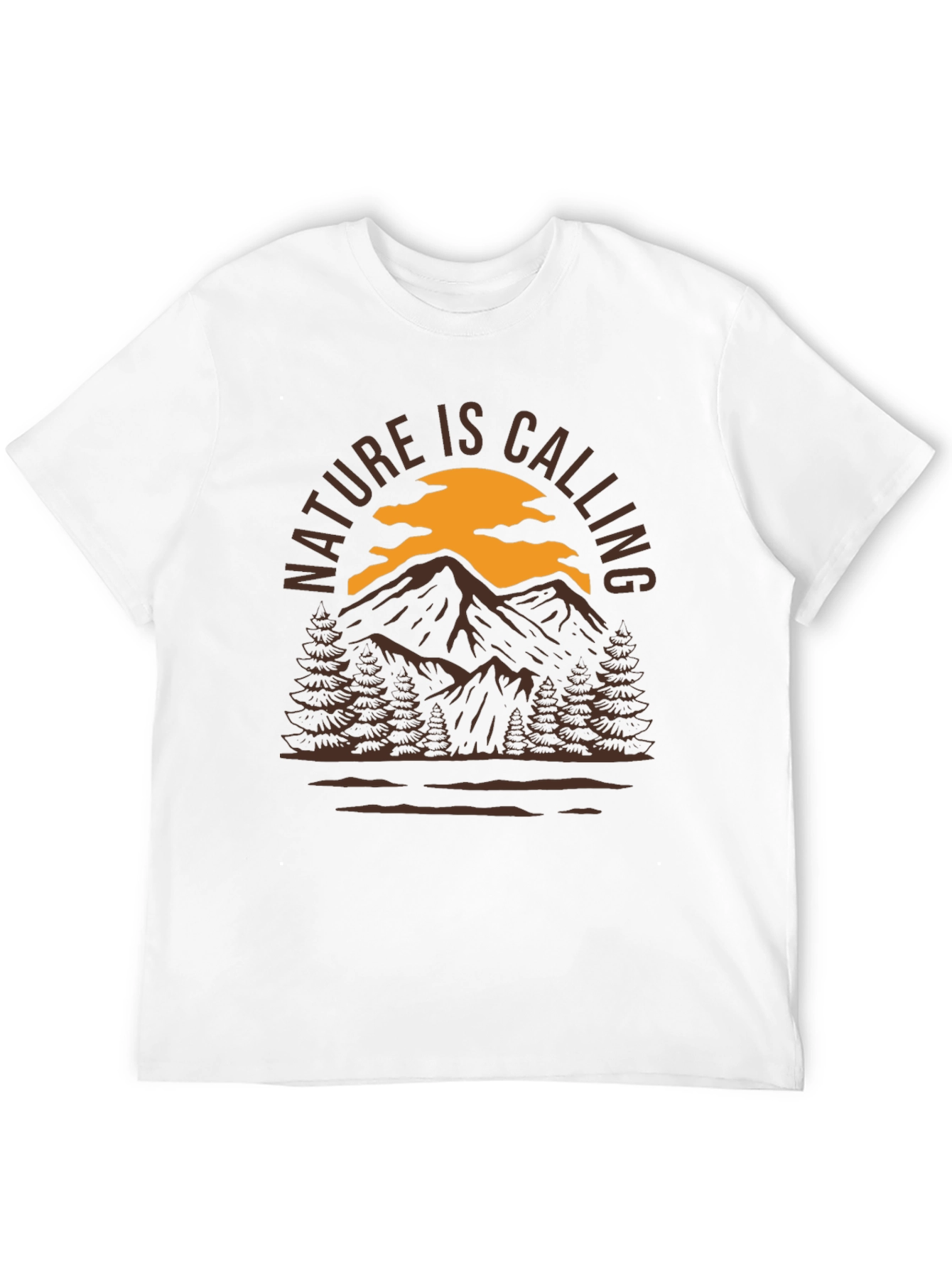 Nature is Calling Tee - Mountain Adventure Shirt