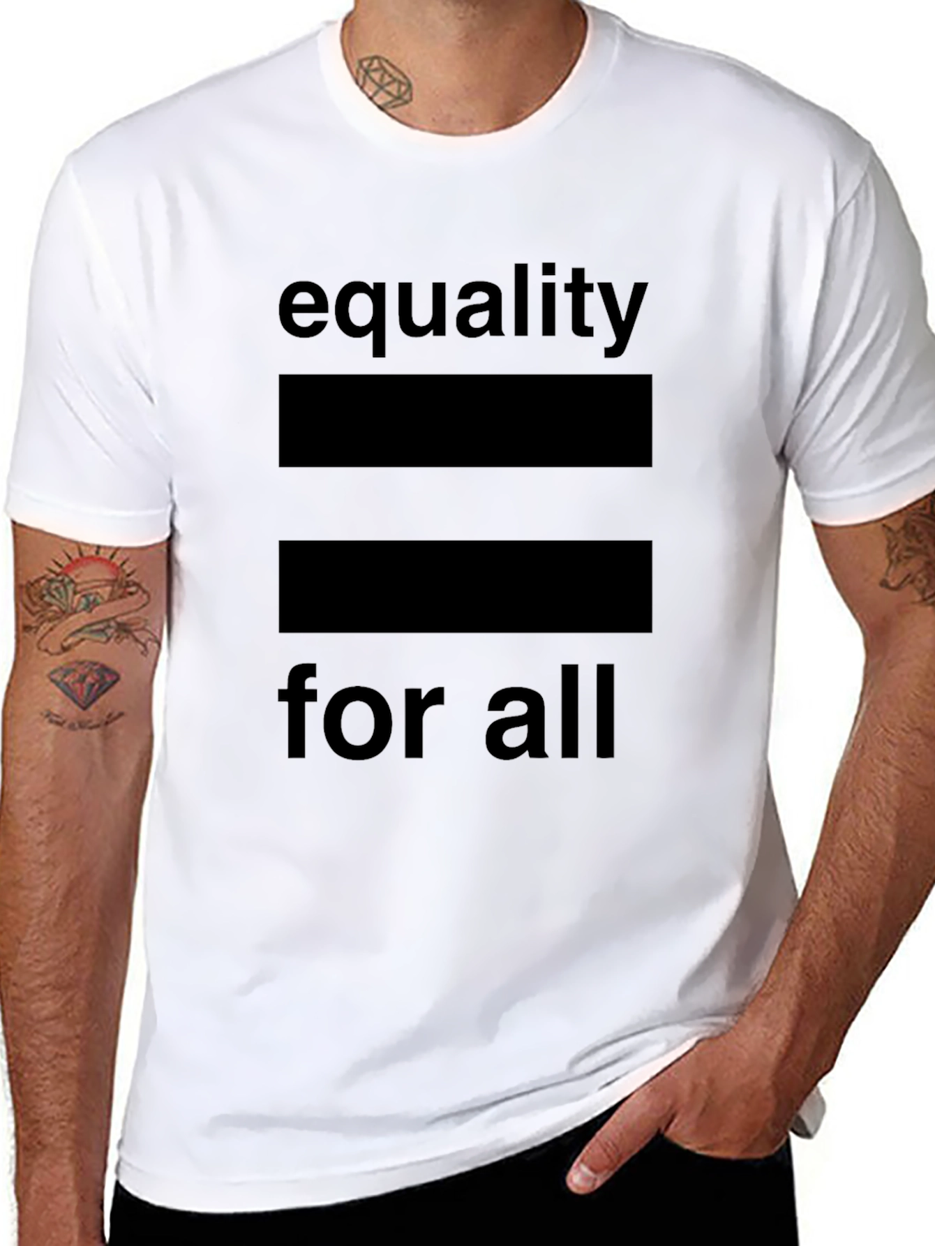 Equality for All Graphic Tee - Black