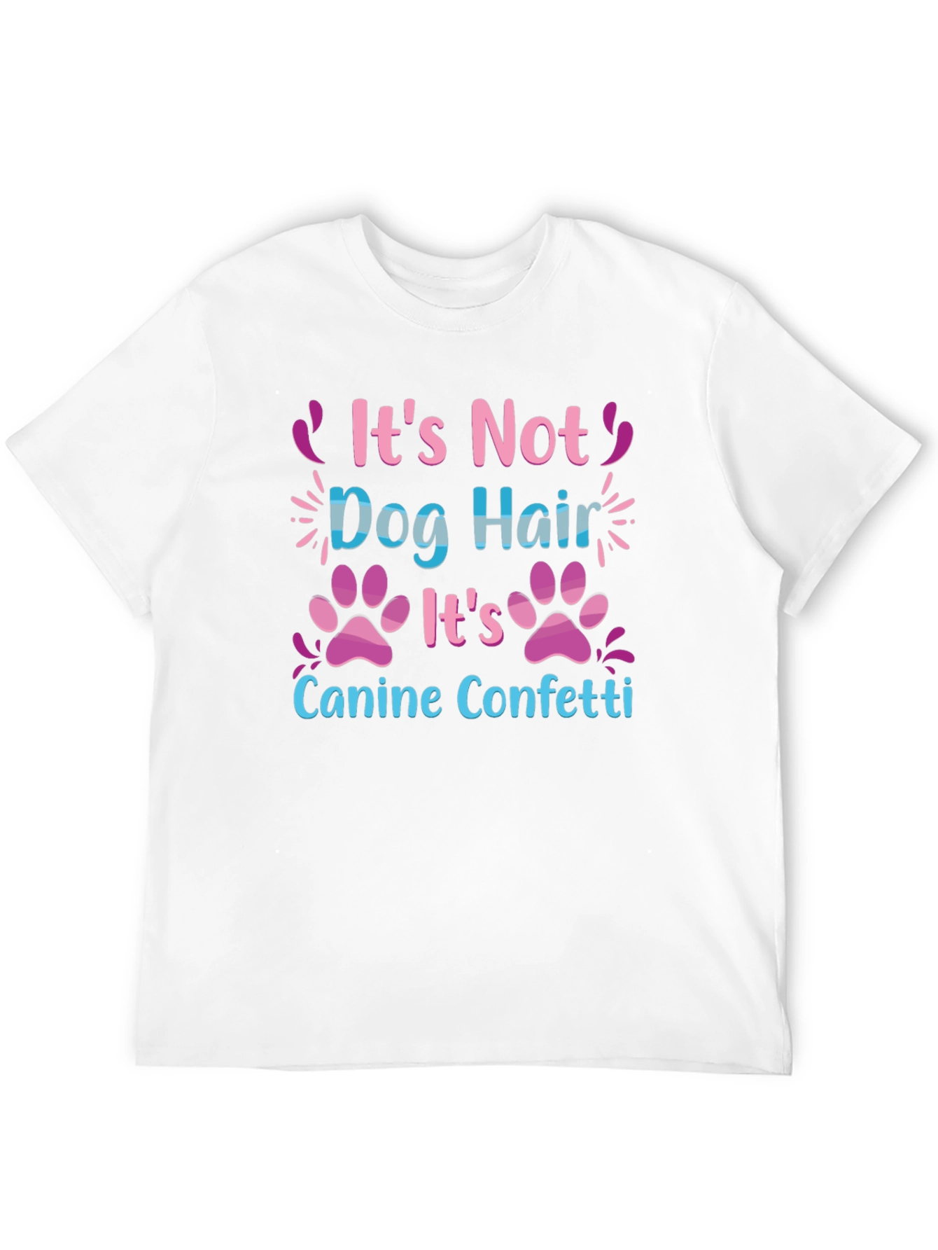 Dog Hair Canine Confetti T-Shirt