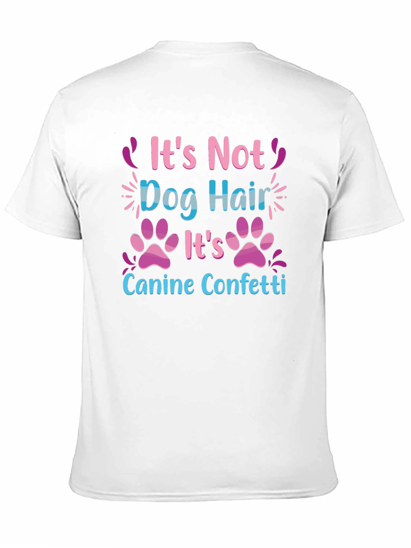 Dog Hair Canine Confetti T-Shirt