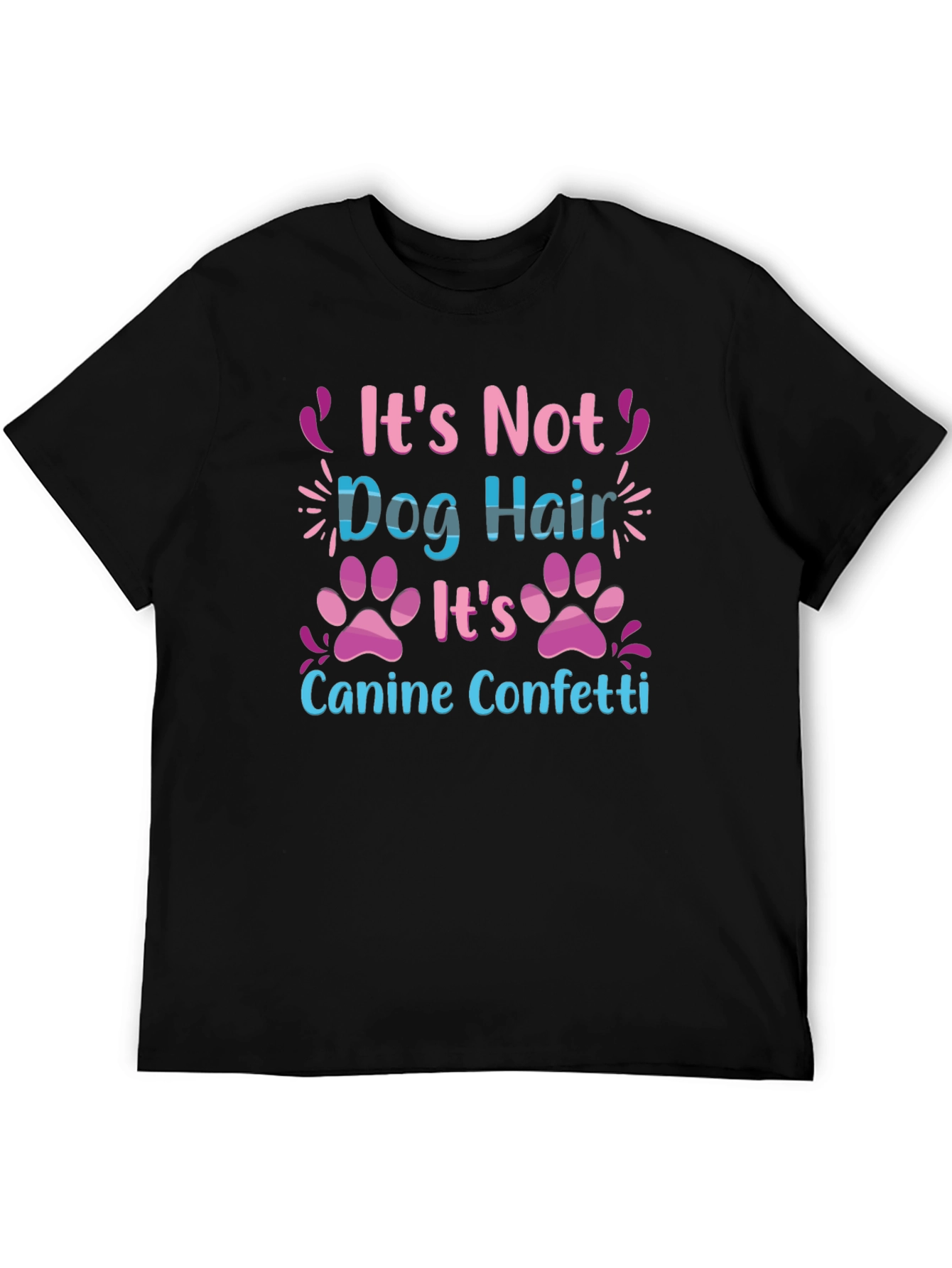 Dog Hair Canine Confetti T-Shirt