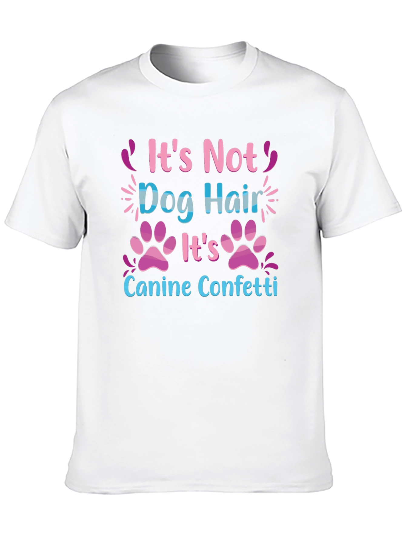 Dog Hair Canine Confetti T-Shirt