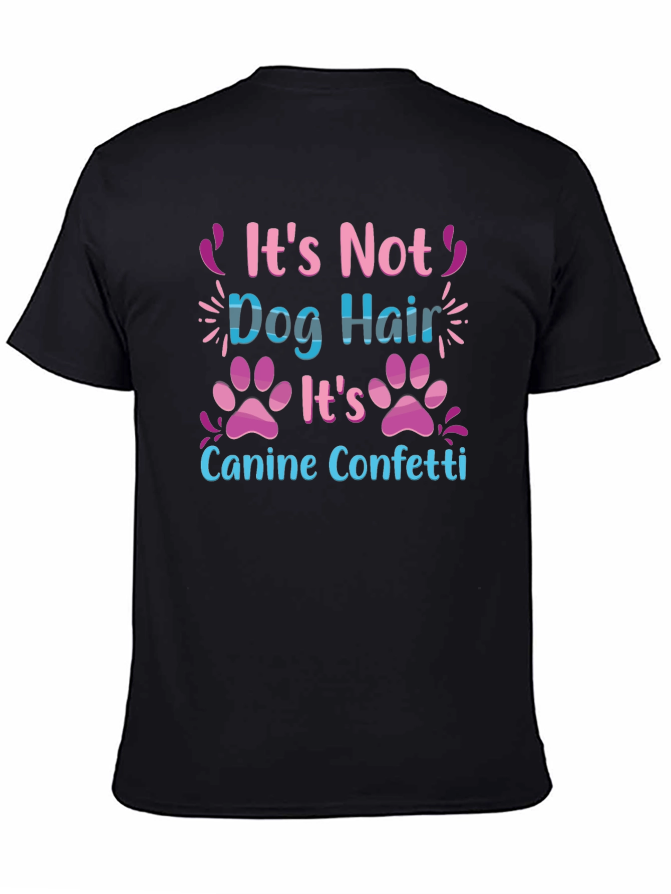 Dog Hair Canine Confetti T-Shirt