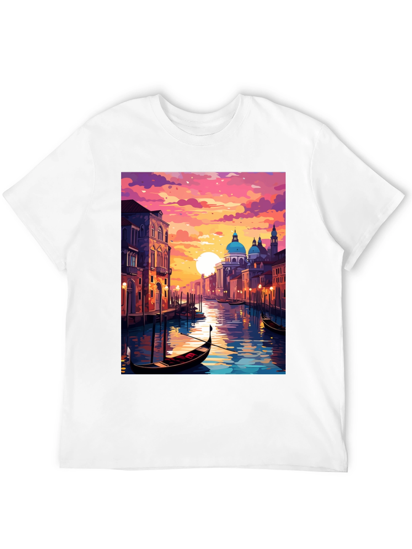 Venice Canal Art T-Shirt