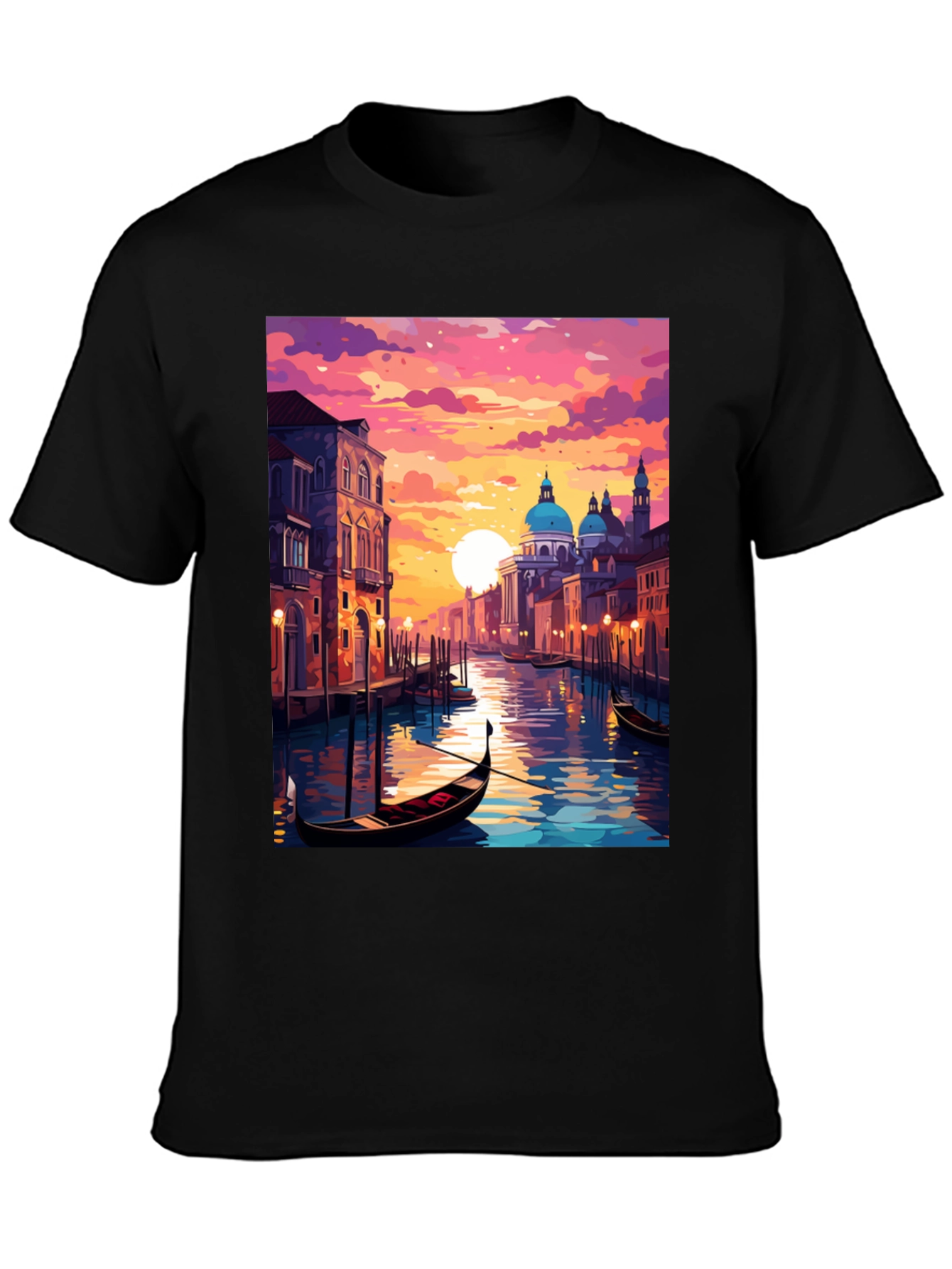 Venice Canal Art T-Shirt